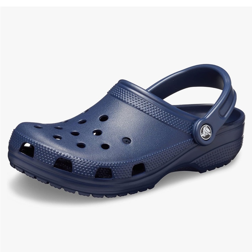 CROCS Unisex-Adult Classic Clogs in Navy Blue